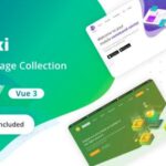 دانلود افزونه وردپرس و ووکامرس Vitepos Pro دانلود قالب Vue JS صفحه فرود Veluxi