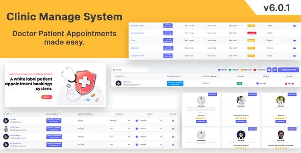 دانلود اسکریپت Clinic Management System