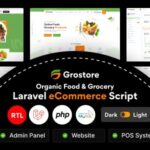 دانلود اسکریپت سوپر مارکت و فروشگاه آنلاین لاراول GroStore