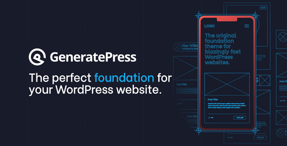 دانلود افزونه وردپرس GeneratePress Premium