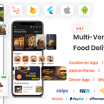 دانلود سورس اپلیکیشن فلاتر iOS و اندروید Foodie