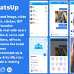 دانلود سورس اپلیکیشن پیام رسان اندروید WhatsUp