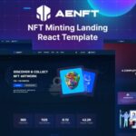 دانلود اسکریپت فروشگاهی چند منظوره لاراول Ishop دانلود قالب NFT مدرن Aenft - نسخه React