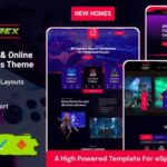 دانلود قالب گیمینگ وردپرس Playrex