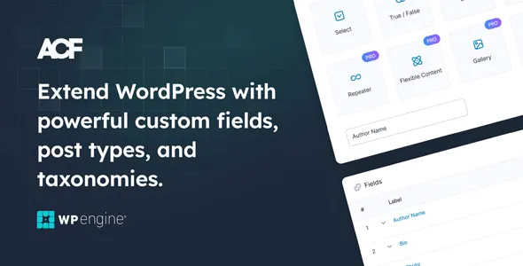 دانلود رایگان افزونه وردپرس Advanced Custom Fields Pro