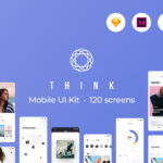دانلود رابط کاربری موبایل Think Mobile UI Kit