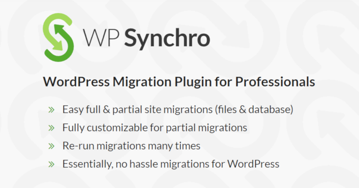 دانلود افزونه وردپرس WP Synchro