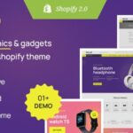 دانلود قالب سایت در دست تعمیر Symplex دانلود قالب فروشگاه لوازم الکترونیکی شاپیفای Emllo