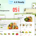 دانلود قالب سوپر مارکت اپن کارت Flavero