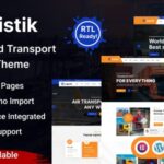 دانلود قالب خلاقانه و شرکتی وردپرس Agenxe دانلود قالب شرکت پست و حمل و نقل وردپرس Logistik