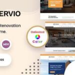 دانلود قالب تجاری کسب و کار وردپرس Bizwheel دانلود قالب معماری و طراحی داخلی راست چین وردپرس Intervio