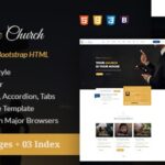 دانلود قالب سایت آزمون و دوره آنلاین Educino دانلود قالب سایت موسسه خیریه و مذهبی Grace Church