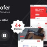 دانلود قالب Mastenia Sign up and Multipurpose Form Wizard دانلود قالب سایت خدمات ساختمانی Roofer