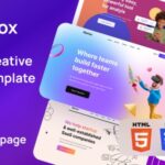 دانلود قالب سایت مدرن و خلاقانه کسب و کار Mariox