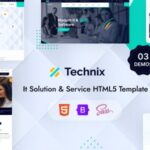 دانلود قالب وردپرس Consultio – پوسته کسب و کار حرفه ای وردپرس دانلود قالب فناوری اطلاعات و تکنولوژی Technix