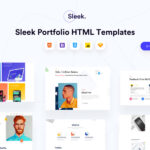 قالب سایت Streamit – قالب سایت فیلم و استریم فوق العاده HTML و VueJS دانلود قالب HTML نمونه کار خلاقانه Sleek