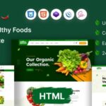 دانلود قالب HTML سوپر مارکت آنلاین Frutin