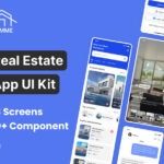 دانلود رابط کاربری Money Transfer App UI Kit دانلود رابط کاربری اپلیکیشن مشاور املاک HOMME