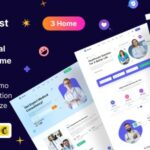 Baosh – Digital Agency React Next Js Template دانلود قالب پزشکی و درمانی وردپرس Meditest
