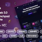 دانلود قالب سایت متاورس Gameon