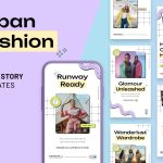دانلود قالب های آماده استوری اینستاگرام Urban Fashion