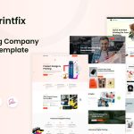 دانلود قالب NextJs آزمون و دوره آنلاین Edumint دانلود قالب HTML5 خدمات چاپ Printfix