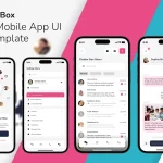 WealthWise – Financial Planner Website Design UI Kit Template ChatterBox - Chat Message Mobile App UI Kit Template
