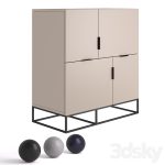 دانلود فایل سه بعدی Chest of drawers Loft Pure