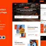 دانلود افزونه وردپرس WordPress & WooCommerce Affiliate Program دانلود رابط کاربری Construction Landing Page