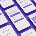 دانلود رابط کاربری Opinion Survey Form Template Membership & Subscription Plan, Profile Screen App