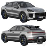 دانلود فایل سه بعدی Porsche Cayenne Turbo GT 2024