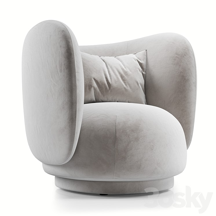 دانلود فایل سه بعدی Rico Lounge Chair