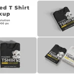دانلود موکاپ لایه باز Phone with Screens Mockup دانلود موکاپ لایه باز Tshirt Bundle Mockups