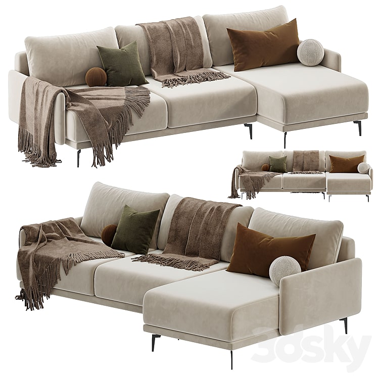 Archi Sofa-min دانلود فایل سه بعدی Archi Sofa