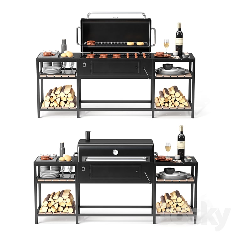 Barbecue 24-min دانلود فایل سه بعدی Barbecue 24