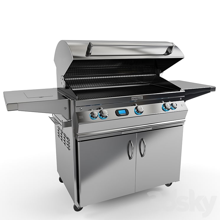 فایل سه بعدی Barbecue FireMagic MODEL A660i-2E1N