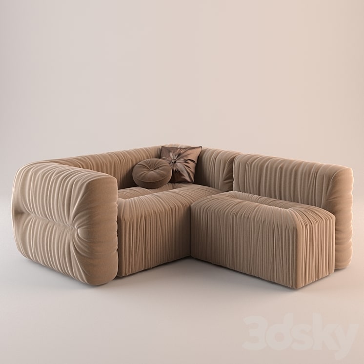 دانلود فایل سه بعدی Bonaldo Nuvola sofa
