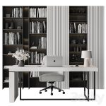 دانلود فایل سه بعدی Boss Desk - Office Furniture 445