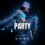 دانلود اکشن فتوشاپ Bright Party Photoshop Action