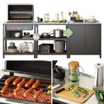دانلود فایل سه بعدی Charcoal grill GRILLSKAR (IKEA)