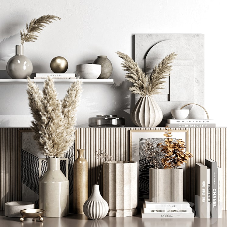 Decorative set 89-min دانلود فایل سه بعدی Decorative set 89