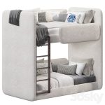 دانلود فایل سه بعدی Double soft kids bed