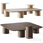 دانلود فایل سه بعدی Frigerio Elly Coffee Tables