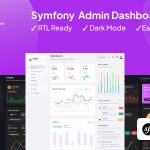 دانلود قالب Symfony مدیریتی راست چین Geex
