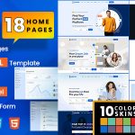 دانلود قالب Jobzilla - Job Board HTML Template
