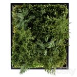 فایل سه بعدی Vertical Garden Metal Frame - Wall Decor