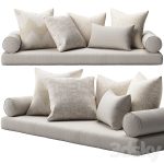 دانلود فایل سه بعدی Window Seat Cushion Set