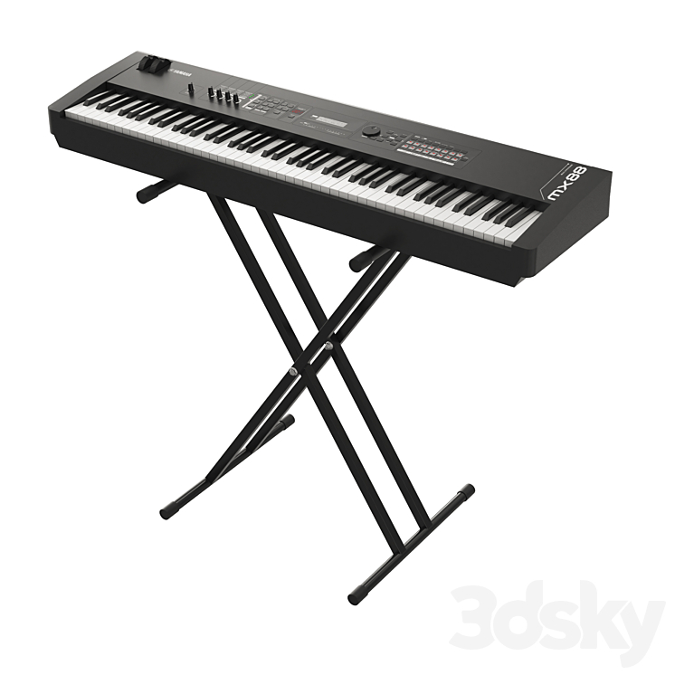 YAMAHA MX 88 دانلود فایل سه بعدی YAMAHA MX 88