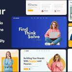 قالب کلینیک جراحی پلاستیک و زیبایی وردپرس Quinnie دانلود قالب وردپرس Anur - Portfolio WordPress Theme