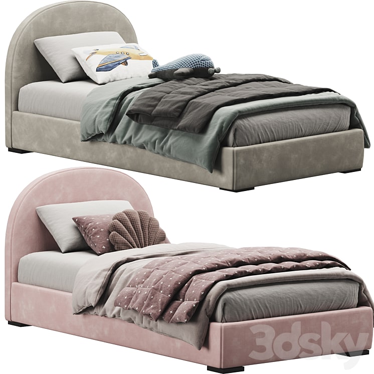 دانلود فایل سه بعدی Bed Childroom Set 17